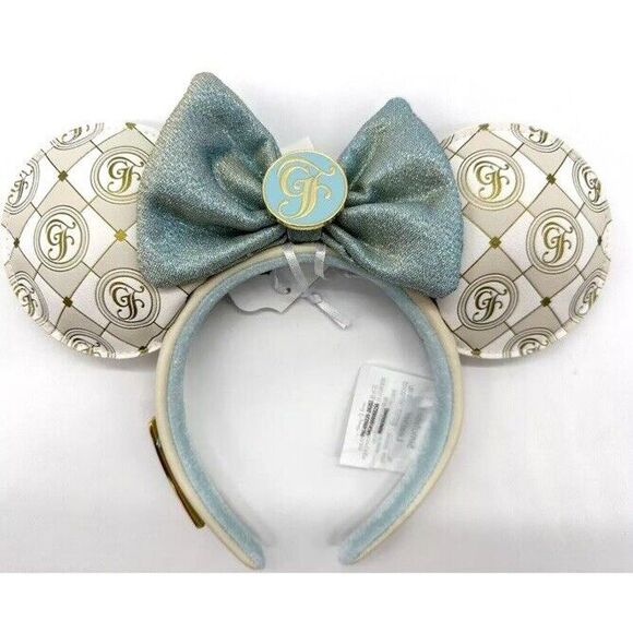 Disney Parks 2024 Grand Floridian Resort Minnie Mouse Ears Headband‎ Loungefly - Picture 1 of 3